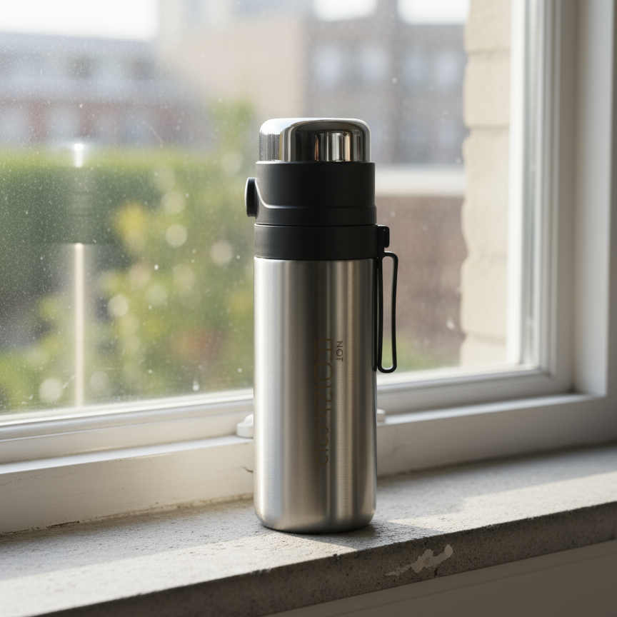 Garrafa Térmica Flip Azul 500ml