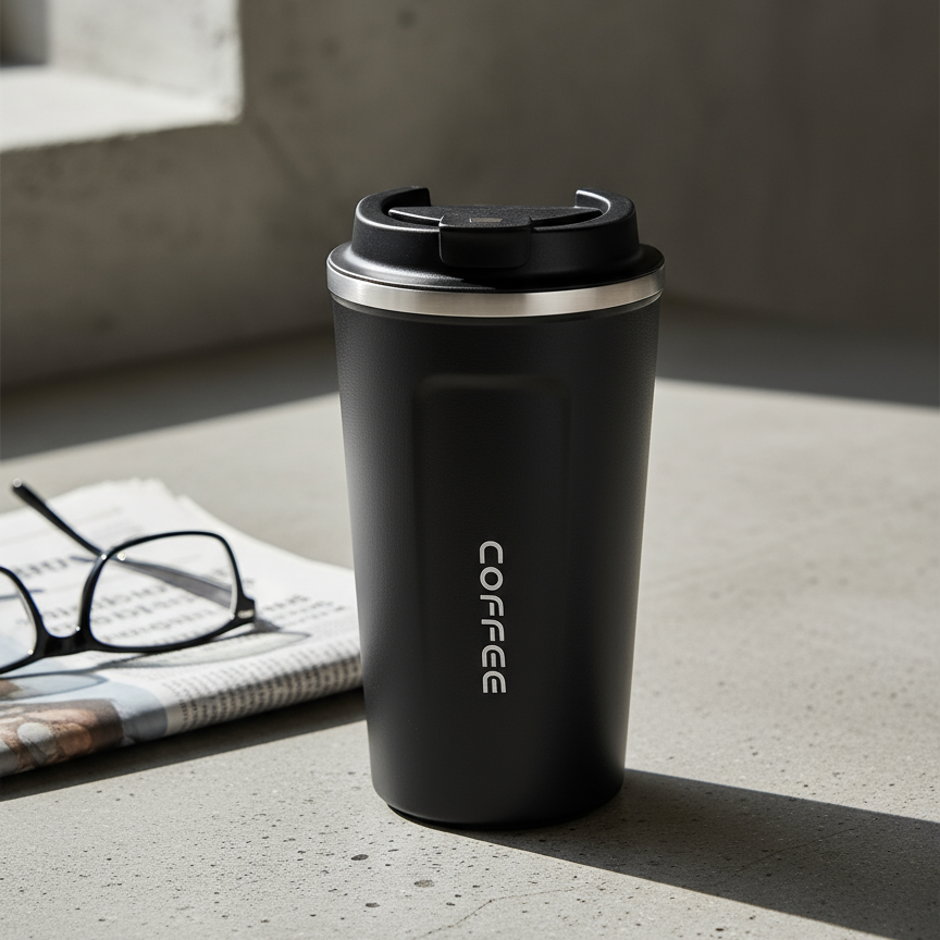 Copo Térmico Focus Preto