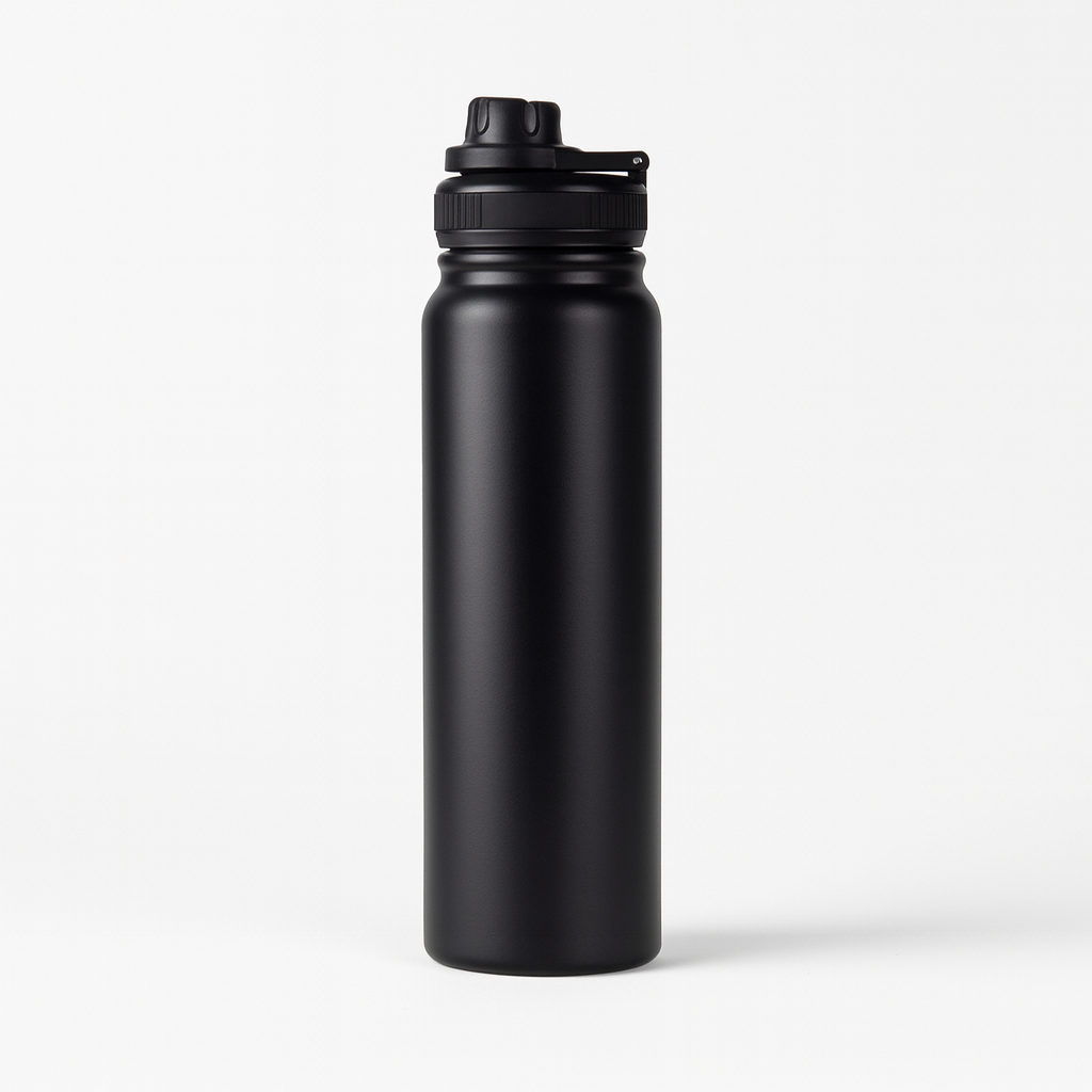 Garrafa Térmica Flow Preta